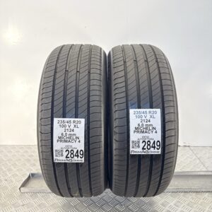 Gomme Usate 235 45 R20 XL 100V MICHELIN Primacy 4 86% Estive