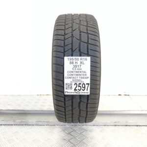 Gomma Usata 195 50 R16 XL 88H Continental ContiWinterContact TS830P Invernale