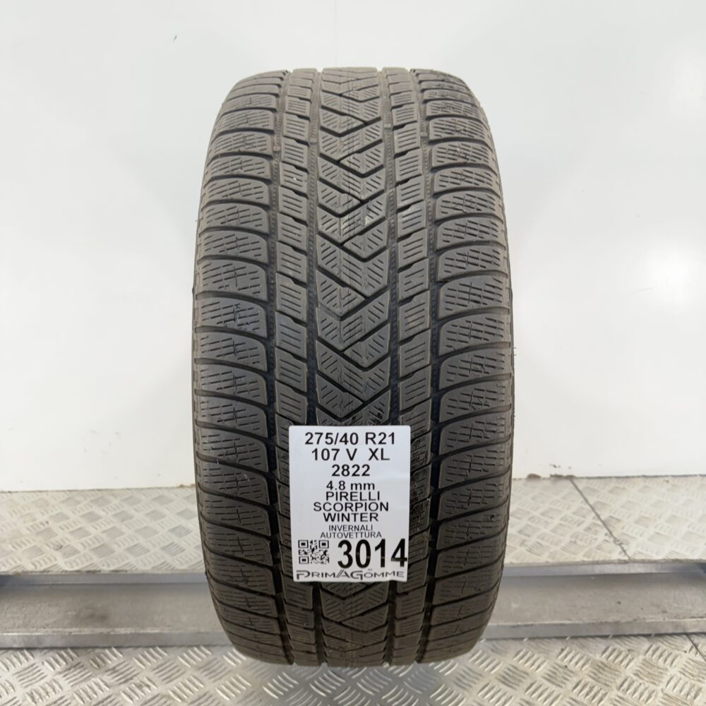 Gomma Usata 275 40 R21 XL 107V Pirelli Scorpion Winter Invernale | Gomme Usate | PrimaGomme.it Gomma usata 275 40 R21 Pirelli Scorpion Winter - foto 10