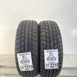 Gomme Usate 185 65 R14 86T Michelin Alpin A3 86% Invernali