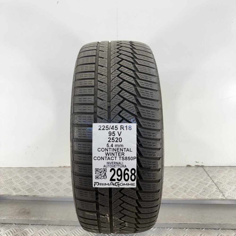 Gomma Usata 225 45 R18 95V CONTINENTAL WINTER CONTACT TS850P Invernale | Gomme Usate | PrimaGomme.it Gomma usata 225 45 R18 CONTINENTAL WINTER CONTACT TS850P - foto 10