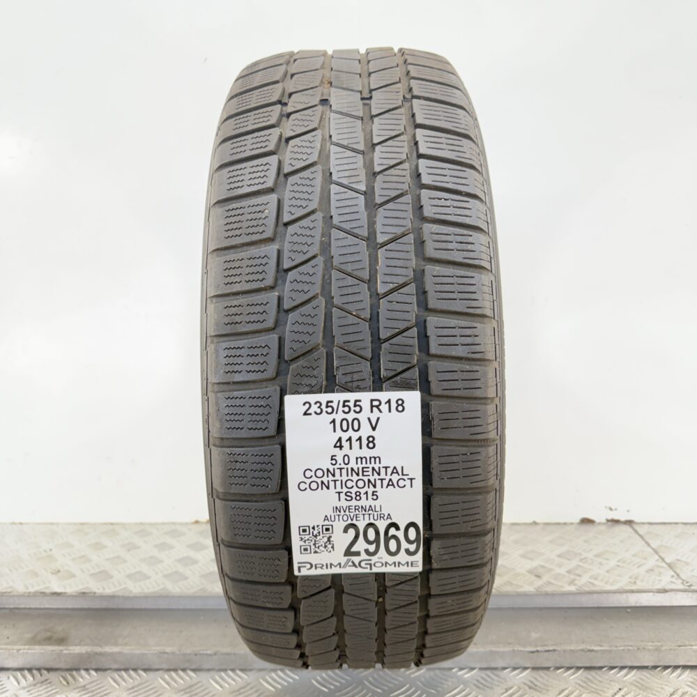 Gomma Usata 235 55 R18 100V Continental ContiContact TS815 Invernale | Gomme Usate | PrimaGomme.it Gomma usata 235 55 R18 Continental ContiContact TS815 - foto 10