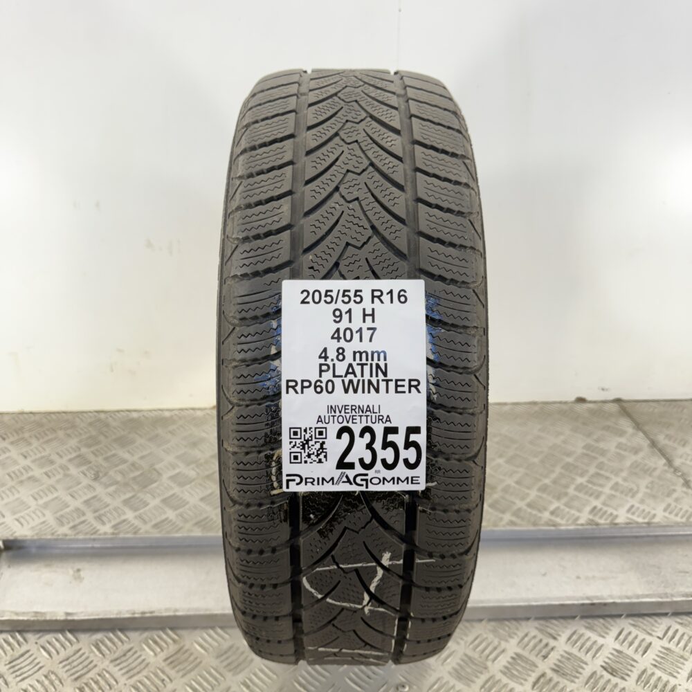 Gomma Usata 205 55 R16 91H Platin RP60 Winter Invernale | Gomme Usate | PrimaGomme.it Gomma usata 205 55 R16 Platin RP60 Winter - foto 8