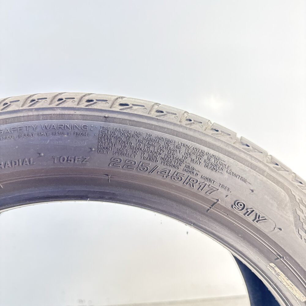 Gomme Usate 225 45 R17 91Y Bridgestone Turanza T005 Estive | Gomme Usate | PrimaGomme.it Gomme usate 225 45 R17 Bridgestone Turanza T005