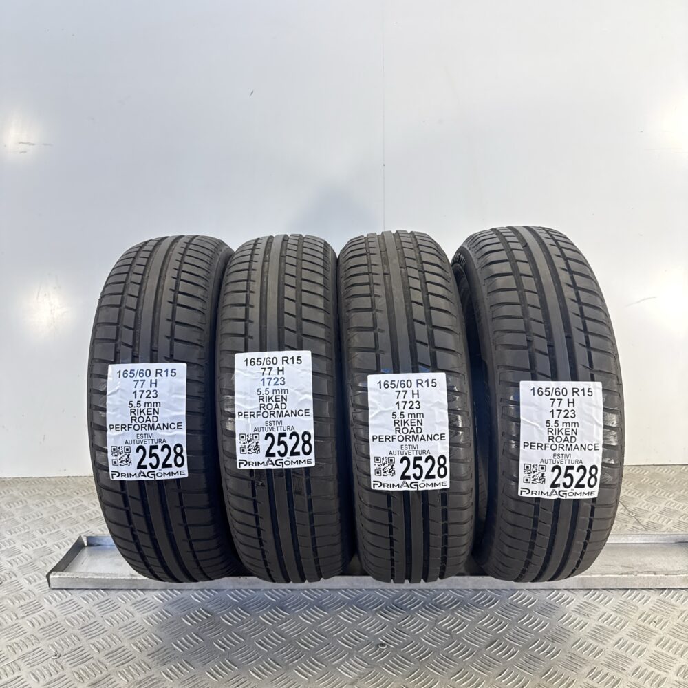 Gomme Usate 165 60 R15 77H Riken Road Performance 79% Estive | Gomme Usate | PrimaGomme.it Gomme usate 165 60 R15 Riken Road Performance - foto 14