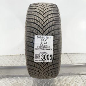 Gomma Usata 205 50 R17 93V Firestone Winterhawk 4 83% Invernale