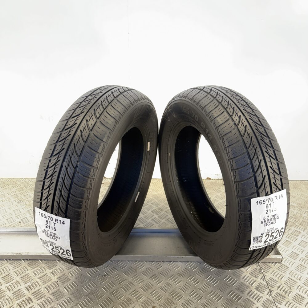 Gomme Usate 165 70 R14 81T Sebring Road 81% Estive | Gomme Usate | PrimaGomme.it Gomme usate 165 70 R14 Sebring Road