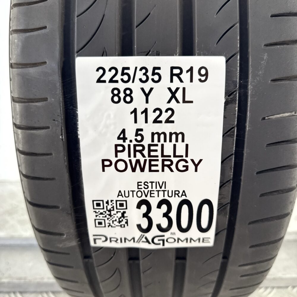 Gomma Usata 225 35 R19 XL 88Y Pirelli Powergy Estivo | Gomme Usate | PrimaGomme.it Gomma usata 225 35 R19 Pirelli Powergy - foto 9