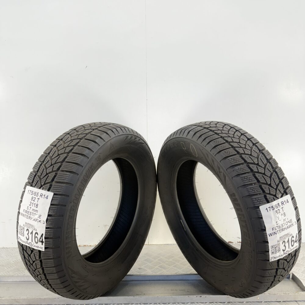 Gomme Usate 175 65 R14 82T FIRESTONE WINTERHAWK 3 81% Invernali | Gomme Usate | PrimaGomme.it Gomme usate 175 65 R14 FIRESTONE WINTERHAWK 3 - foto 5