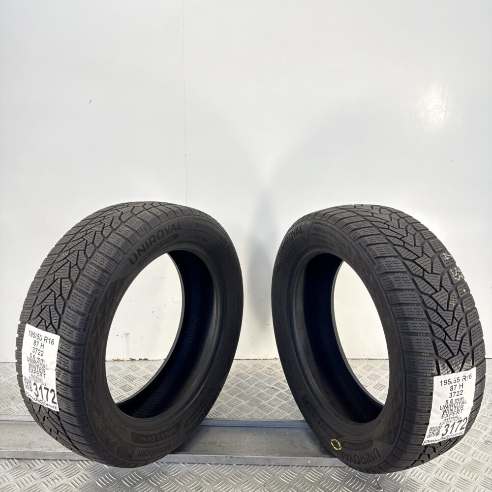 Gomme Usate 195 55 R16 87H Uniroyal Winter Expert 80% Invernali | Gomme Usate | PrimaGomme.it UNIROYAL Winter Expert 195/55 R16 87H, dettaglio fotografico 7