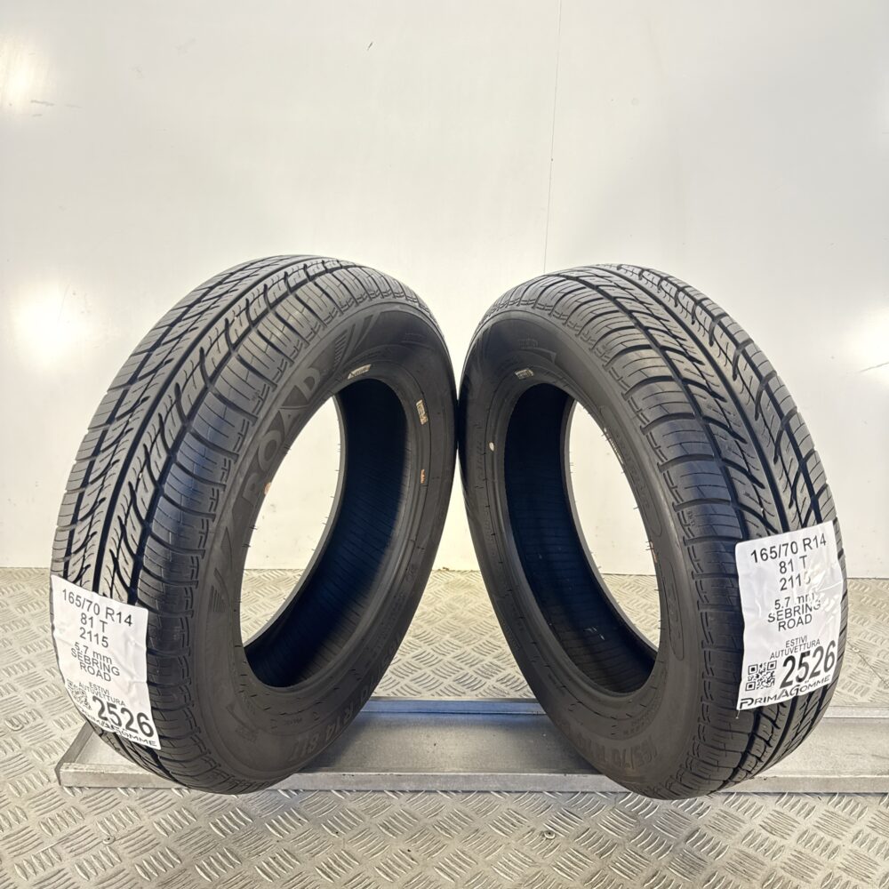 Gomme Usate 165 70 R14 81T Sebring Road 81% Estive | Gomme Usate | PrimaGomme.it Gomme usate 165 70 R14 Sebring Road - foto 8