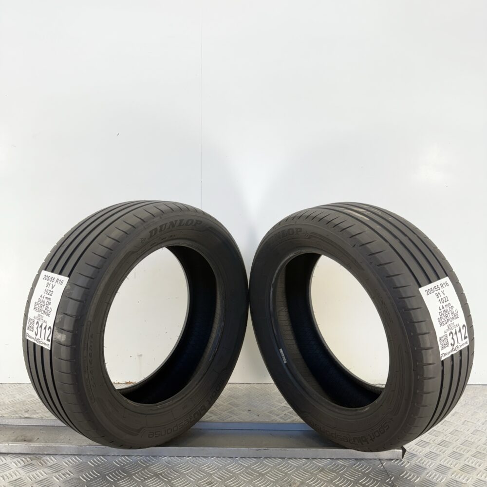 Gomme Usate 205 55 R16 91V Dunlop Sport Blu Response Estive | Gomme Usate | PrimaGomme.it Gomme usate 205 55 R16 Dunlop Sport Blu Response - foto 5