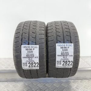 Gomme Usate 195 55 R10C 98/96P Maxxis Vansmart A/S AL2 4 Stagioni