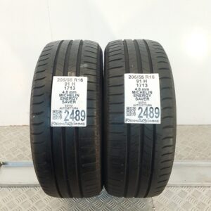 Gomme Usate 205 55 R16 91H Michelin Energy Saver Estive