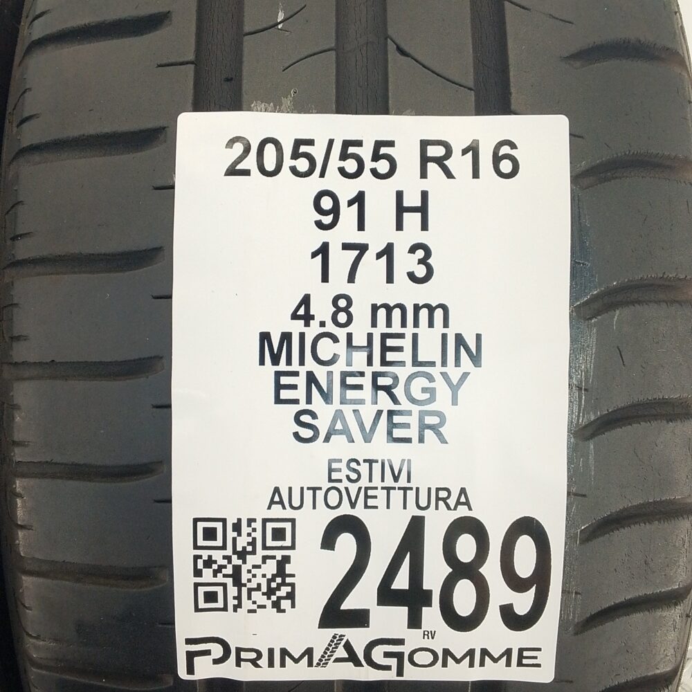 Gomme Usate 205 55 R16 91H Michelin Energy Saver Estive | Gomme Usate | PrimaGomme.it Gomme usate 205 55 R16 Michelin Energy Saver - foto 2