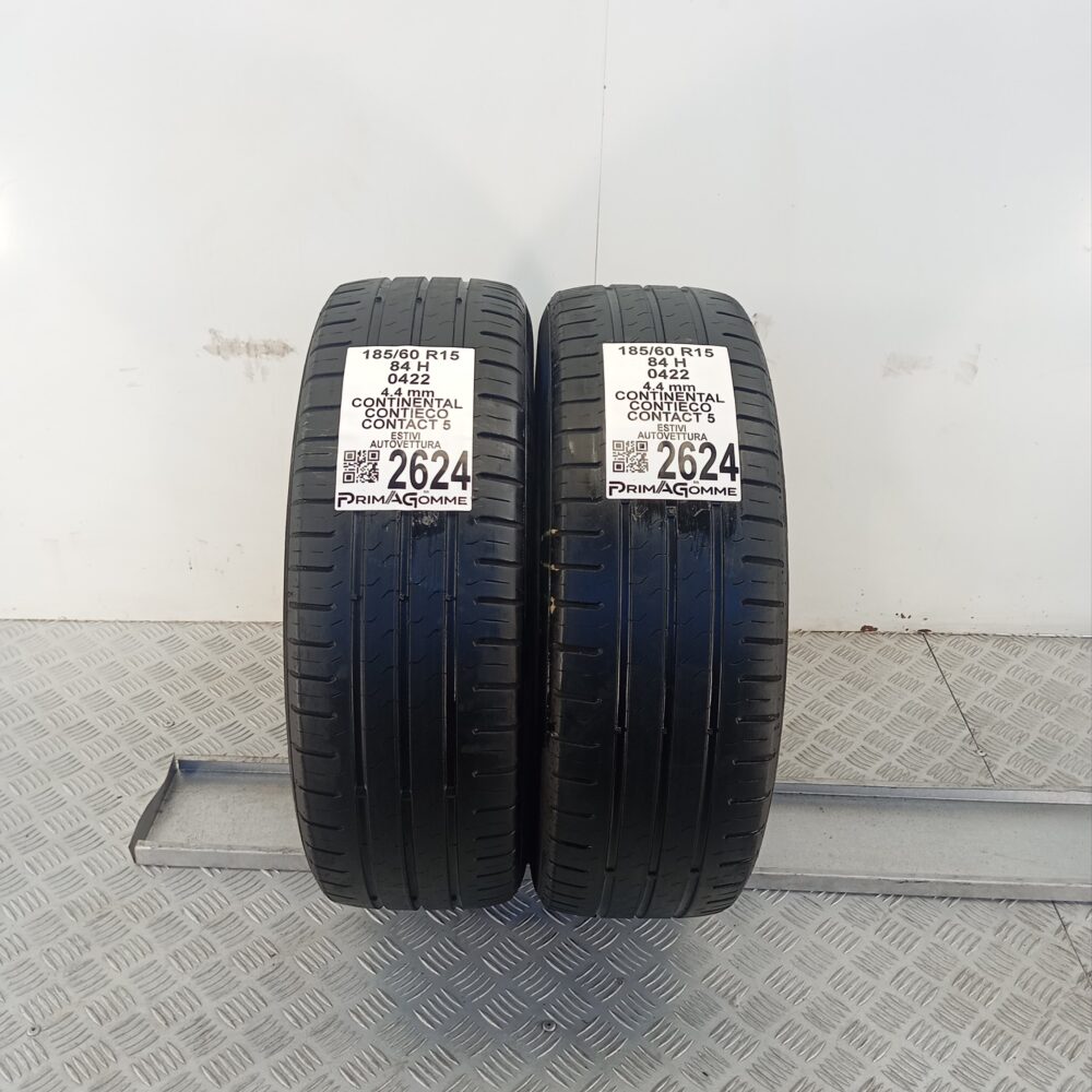 Gomme Usate 185 60 R15 84H Continental ContiEco Contact 5 Estive | Gomme Usate | PrimaGomme.it Gomme usate 185 60 R15 Continental ContiEco Contact 5
