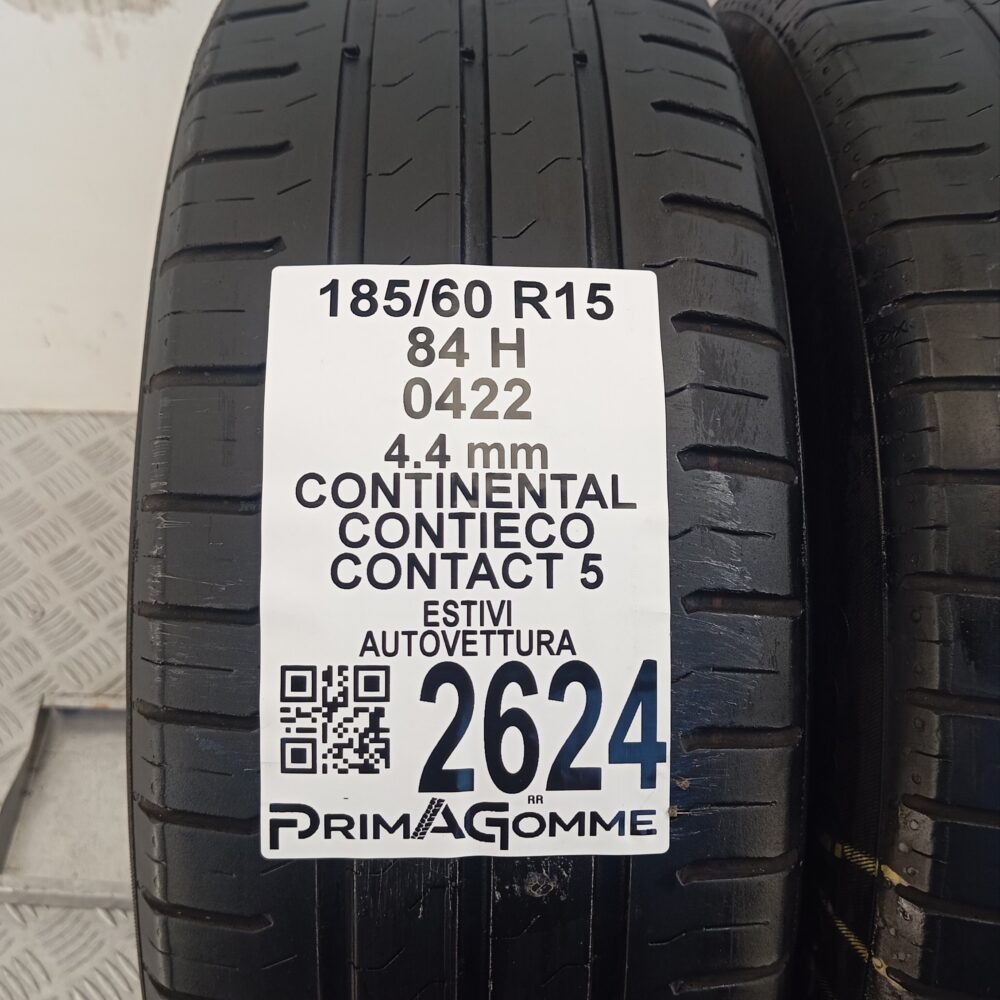 Gomme Usate 185 60 R15 84H Continental ContiEco Contact 5 Estive | Gomme Usate | PrimaGomme.it Gomme usate 185 60 R15 Continental ContiEco Contact 5 - foto 2