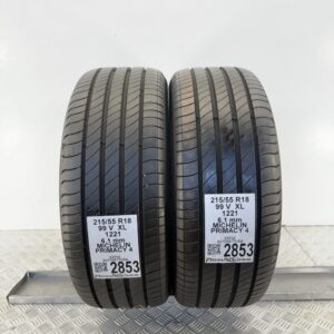 Gomme Usate 215 55 R18 XL 99V Michelin Primacy 4 87% Estive