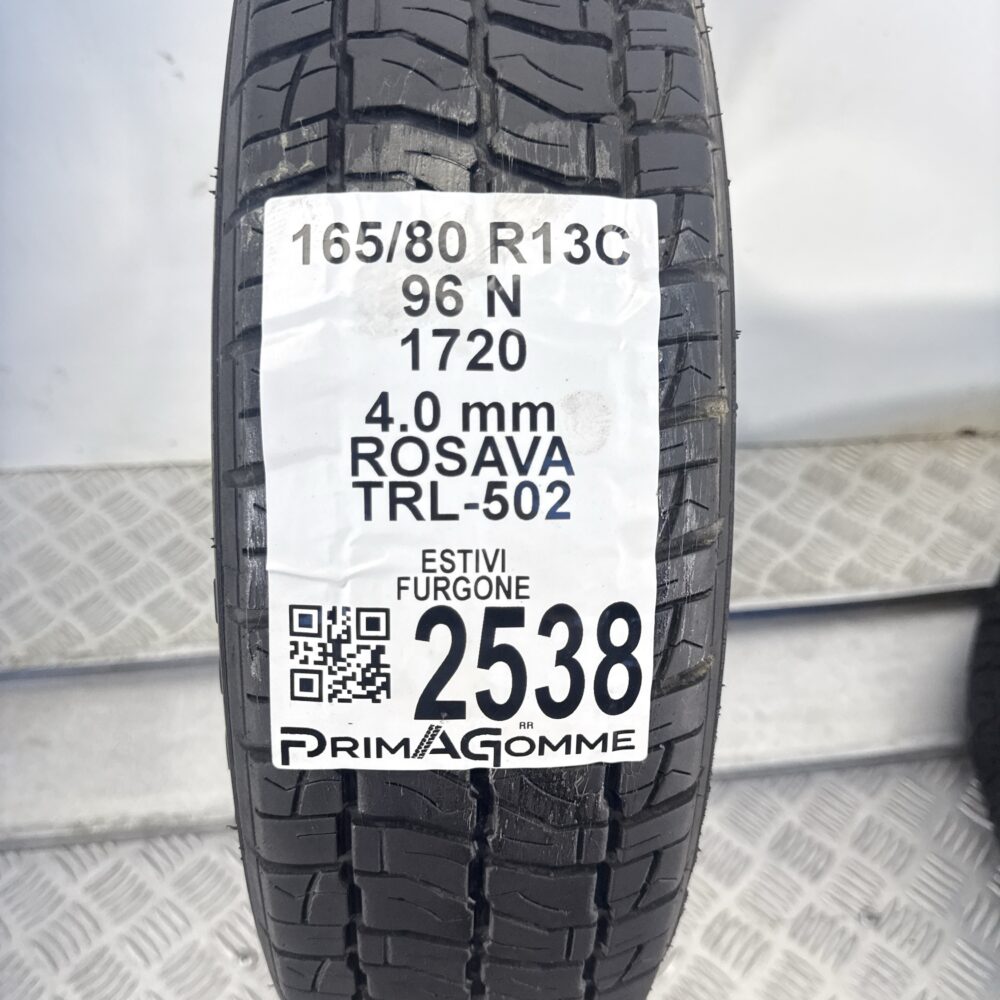 Gomme Usate 165 80 R13C 96N Rosava TRL-502 Estive | Gomme Usate | PrimaGomme.it Gomme usate 165 80 R13C Rosava TRL-502 - foto 8