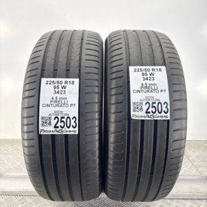 Gomme Usate 225 50 R18 95W Pirelli Cinturato P7 Estive