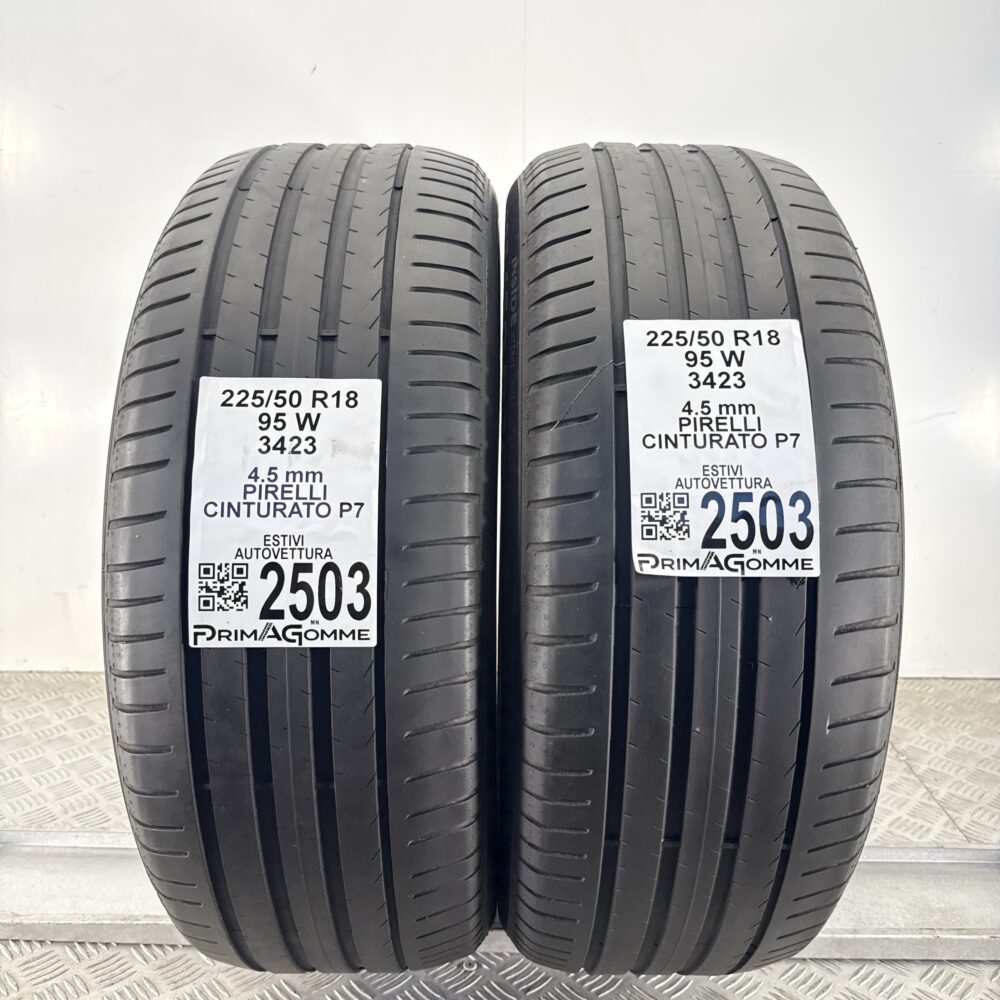 Gomme Usate 225 50 R18 95W Pirelli Cinturato P7 Estive | Gomme Usate | PrimaGomme.it Gomme usate 225 50 R18 Pirelli Cinturato P7 - foto 13