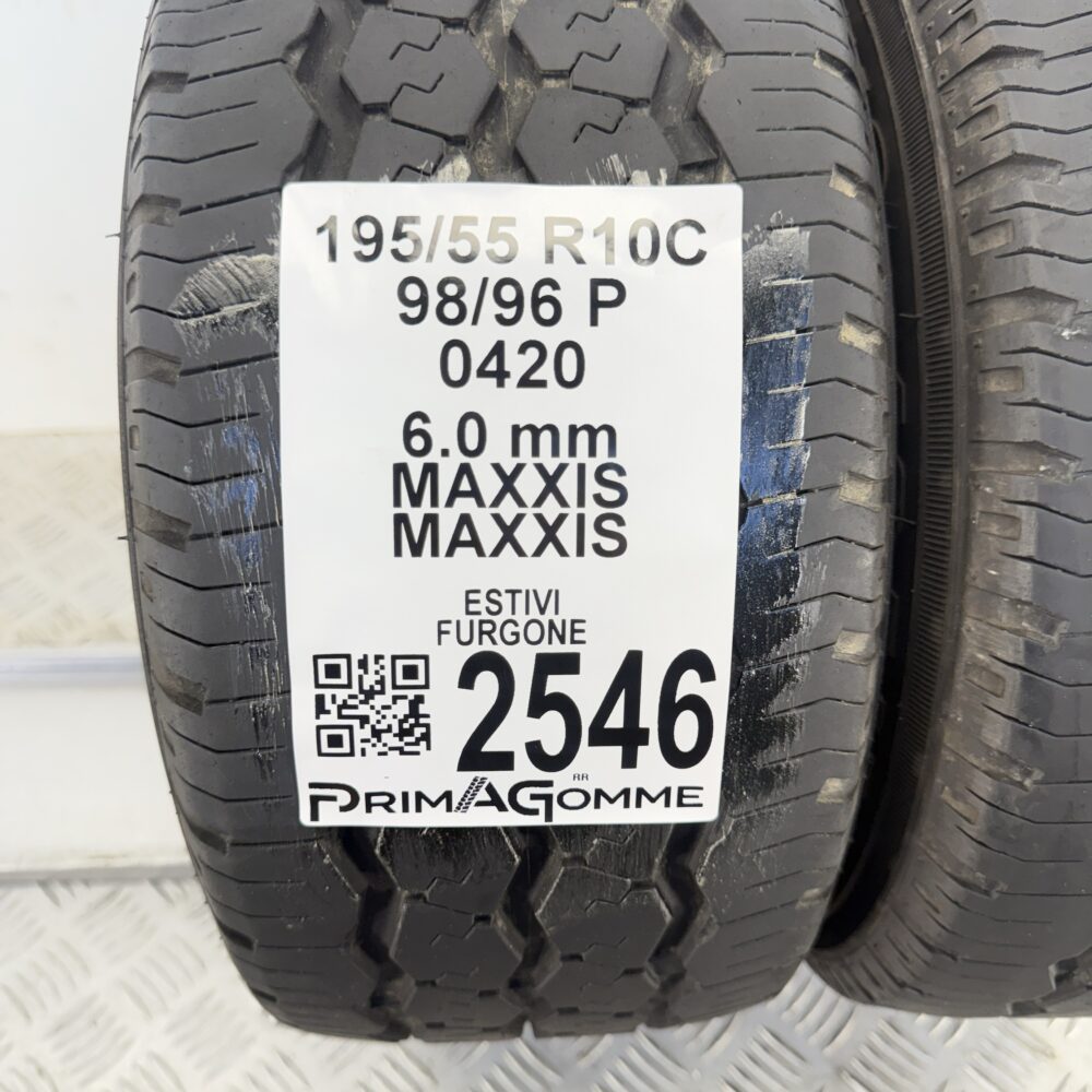 Gomme Usate 195 55 R10C 98/96P Maxxis Estive | Gomme Usate | PrimaGomme.it Gomme usate 195 55 R10C Maxxis Maxxis - foto 8