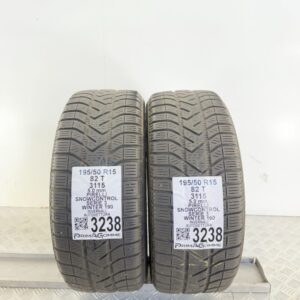 Gomme Usate 195 50 R15 82T Pirelli Snowcontrol Serie 3 Winter 190 71% Invernali