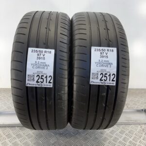 Gomme Usate 235 50 R18 97V YOKOHAMA C.DRIVE 2 74% Estive