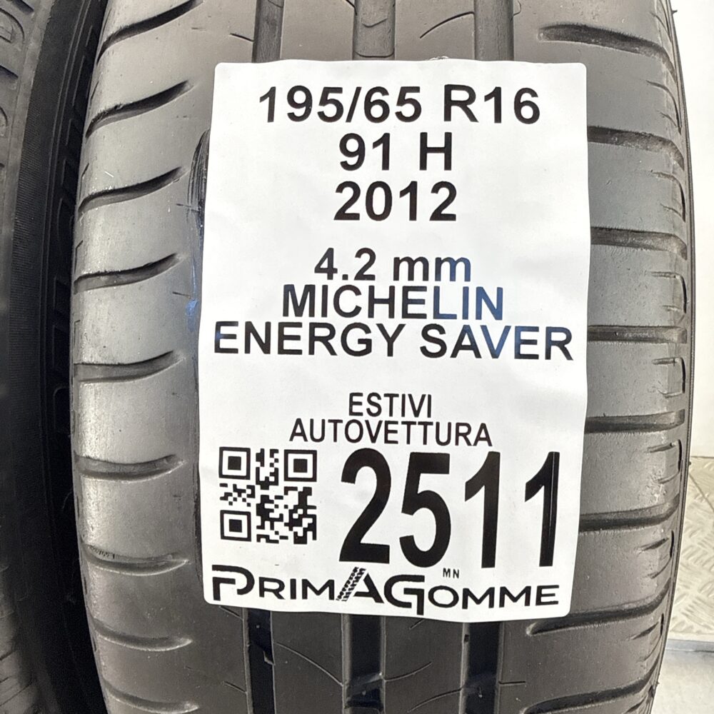 Gomme Usate 195 65 R16 91H Michelin Energy Saver Estive | Gomme Usate | PrimaGomme.it Gomme usate 195 65 R16 Michelin Energy Saver - foto 6