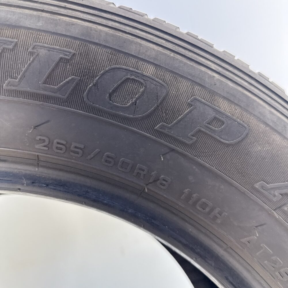 Gomme Usate 265 60 R18 110H DUNLOP GRANDTREK Estive | Gomme Usate | PrimaGomme.it Gomme usate 265 60 R18 DUNLOP GRANDTREK - foto 2
