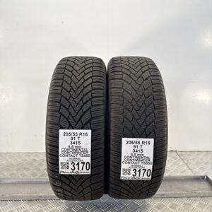 Gomme Usate 205 55 R16 91T Continental ContiWinterContact TS850 93% Invernali