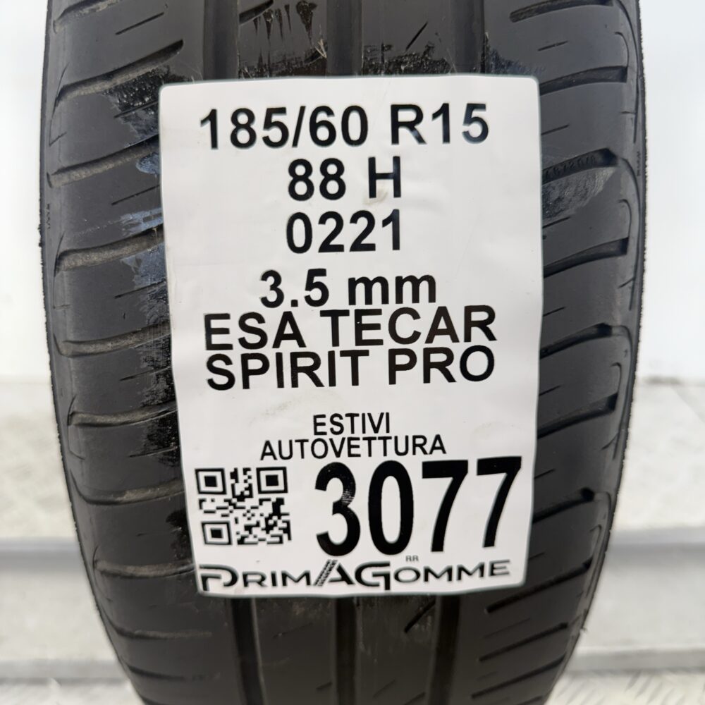 Gomma Usata 185 60 R15 88H Esa Tecar Spirit Pro Estivo | Gomme Usate | PrimaGomme.it Gomma usata 185 60 R15 Esa Tecar Spirit Pro - foto 9