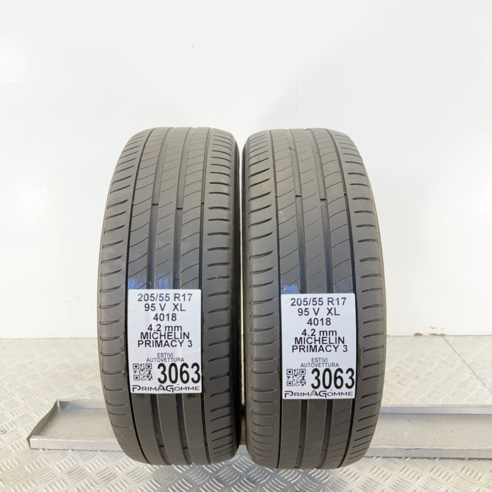 Gomme Usate 205 55 R17 XL 95V Michelin Primacy 3 Estive | Gomme Usate | PrimaGomme.it Gomme usate 205 55 R17 Michelin Primacy 3 - foto 12