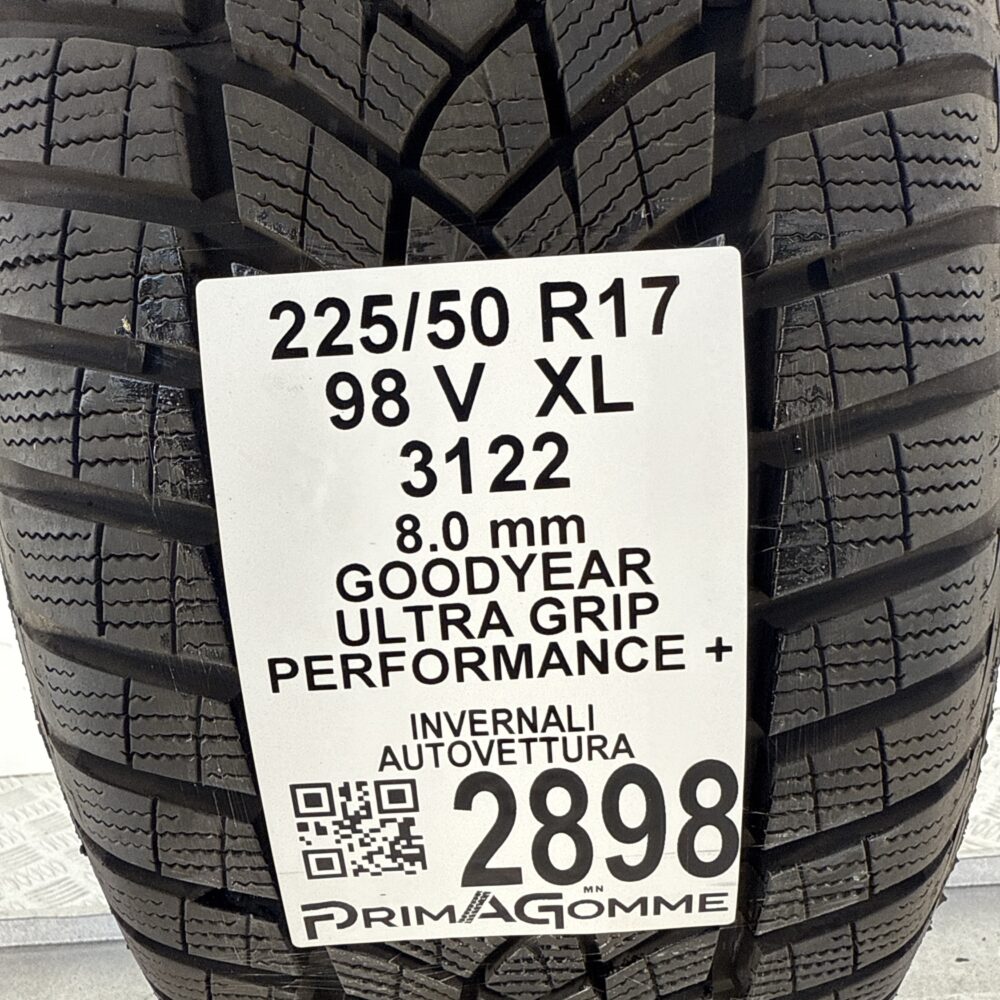Gomma Usata 225 50 R17 XL 98V Goodyear Ultra Grip Performance + 95% Invernale | Gomme Usate | PrimaGomme.it Gomma usata 225 50 R17 Goodyear Ultra Grip Performance + - foto 9