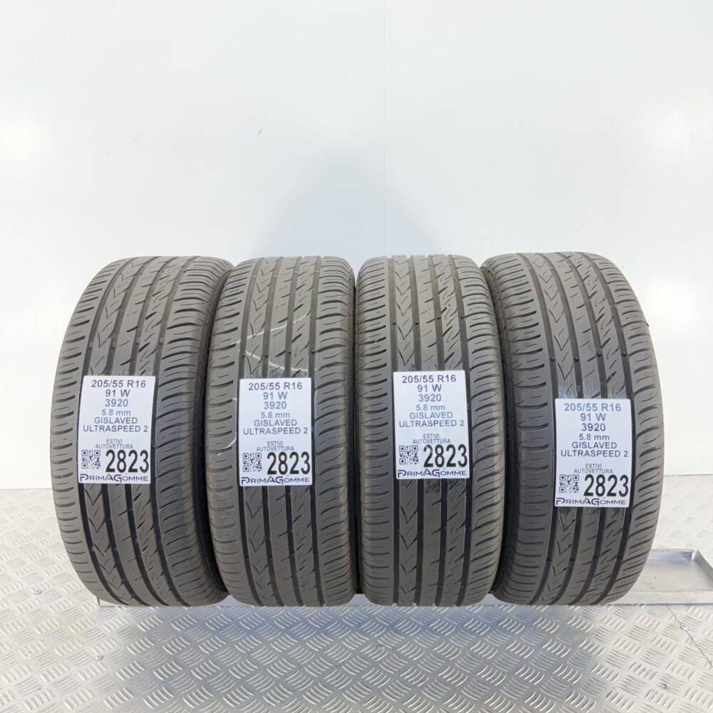 Gomme Usate 205 55 R16 91W Gislaved Ultraspeed 2 83% Estive | Gomme Usate | PrimaGomme.it Gomme usate 205 55 R16 Gislaved Ultraspeed 2 - foto 9