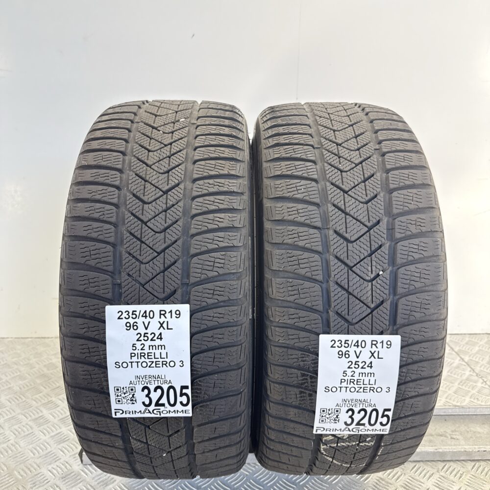 Gomme Usate 235 40 R19 XL 96V PIRELLI SOTTOZERO 3 74% Invernali | Gomme Usate | PrimaGomme.it Gomme usate 235 40 R19 PIRELLI SOTTOZERO 3 - foto 14