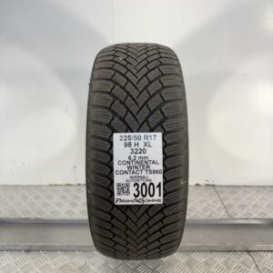 Gomma Usata 225 50 R17 98H XL Continental Winter Contact TS860 89% Invernale