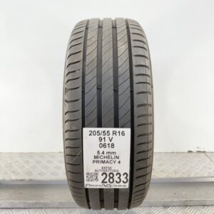 Gomma Usata 205 55 R16 91V MICHELIN Primacy 4 77% Estivo