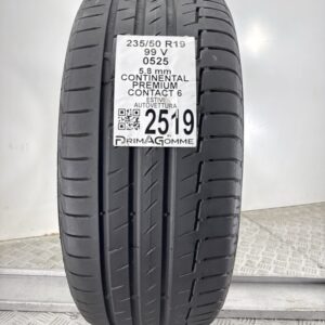 Gomma Usata 235 50 R19 99V Continental Premium Contact 6 83% Estivo
