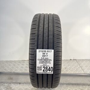 Gomma Usata 215 55 R17 94V Continental ContiEco Contact 5 93% Estivo