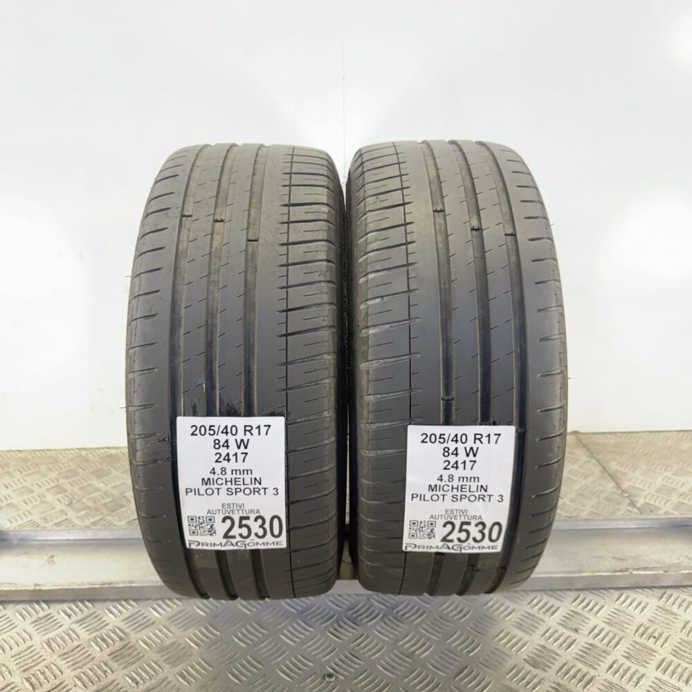 Gomme Usate 205 40 R17 84W Michelin Pilot Sport 3 Estive | Gomme Usate | PrimaGomme.it Gomme usate 205 40 R17 Michelin Pilot Sport 3 - foto 11