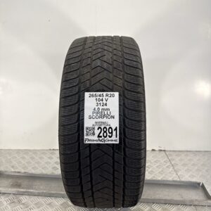 Gomma Usata 265 45 R20 104V Pirelli Scorpion Invernale