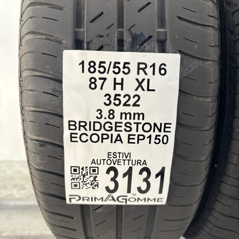 Gomme Usate 185 55 R16 XL 87H Bridgestone Ecopia EP150 Estive | Gomme Usate | PrimaGomme.it Gomme usate 185 55 R16 Bridgestone Ecopia EP150 - foto 10