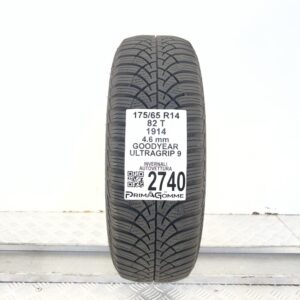 Gomma Usata 175 65 R14 82T Goodyear UltraGrip 9 Invernale