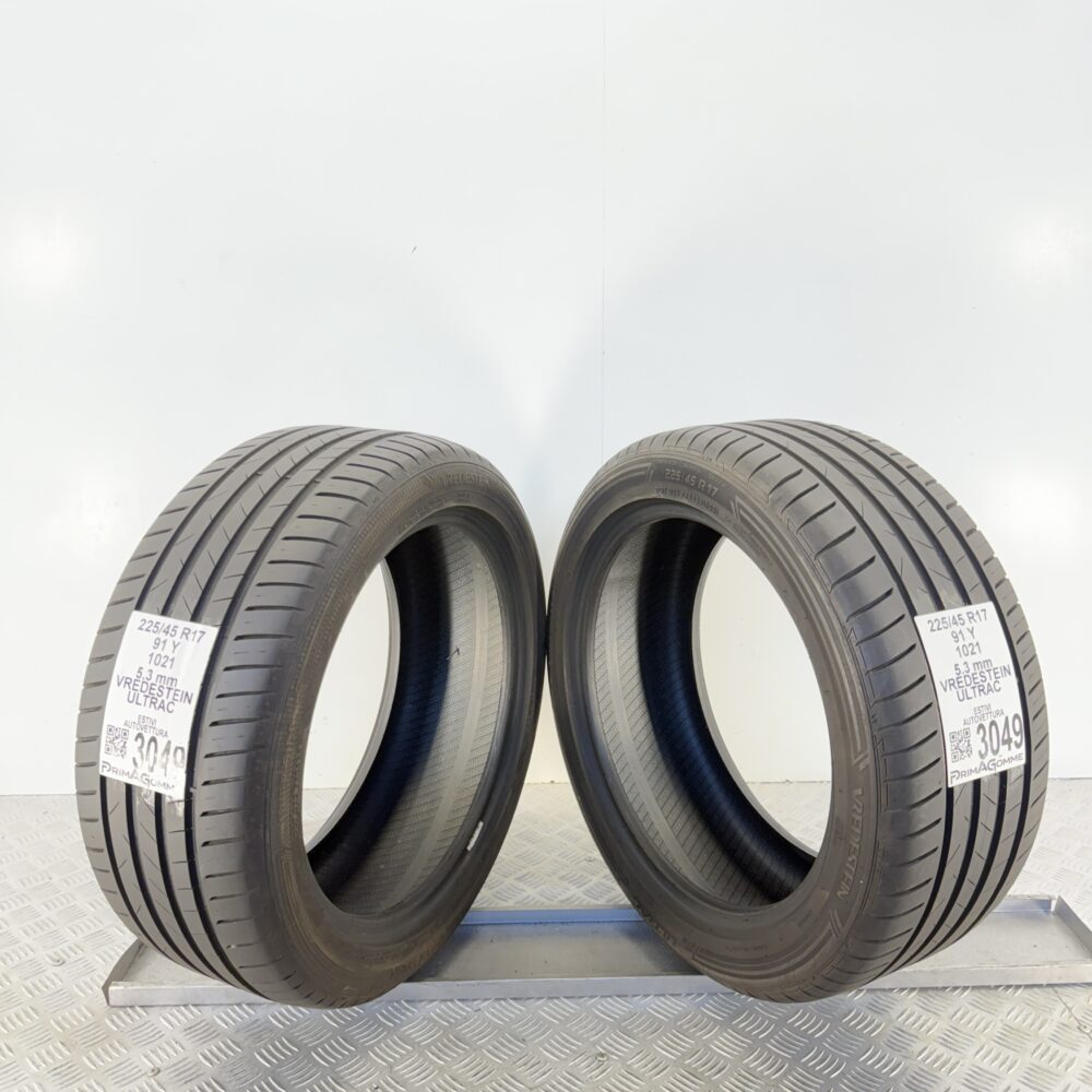 Gomme Usate 225 45 R17 91Y Vredestein Ultrac 76% Estive | Gomme Usate | PrimaGomme.it Gomme usate 225 45 R17 Vredestein Ultrac