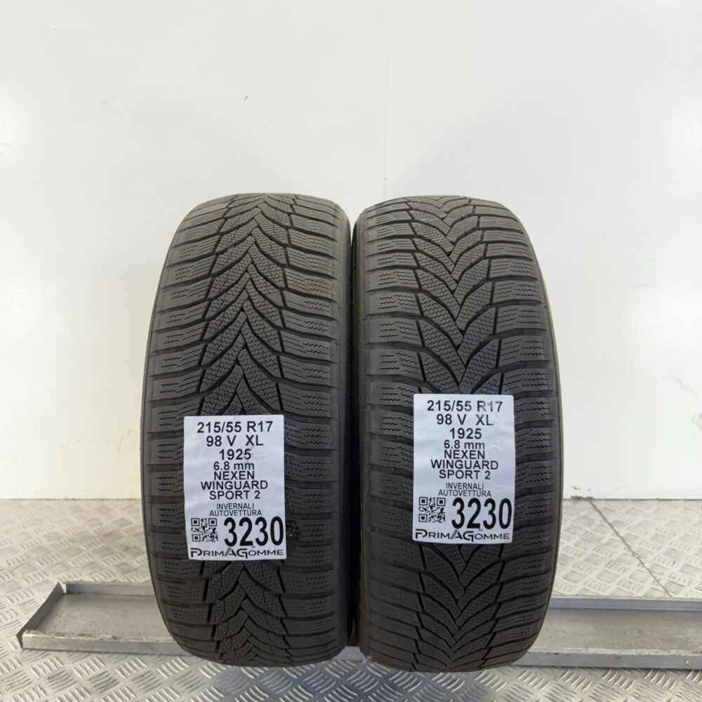 Gomme Usate 215 55 R17 XL 98V NEXEN WINGUARD SPORT 2 97% Invernali | Gomme Usate | PrimaGomme.it Gomme usate 215 55 R17 NEXEN WINGUARD SPORT 2 - foto 11