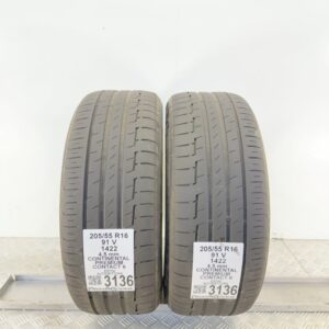 Gomme Usate 205 55 R16 91V Continental Premium Contact 6 Estive