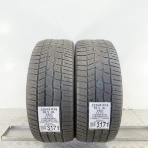 Gomme Usate 235 45 R19 XL 99V Continental ContiWinterContact TS830P Invernali