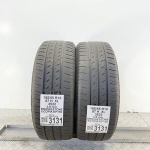 Gomme Usate 185 55 R16 XL 87H Bridgestone Ecopia EP150 Estive