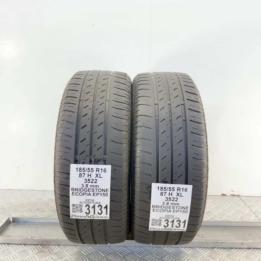 Gomme Usate 185 55 R16 XL 87H Bridgestone Ecopia EP150 Estive | Gomme Usate | PrimaGomme.it Gomme usate 185 55 R16 Bridgestone Ecopia EP150 - foto 11
